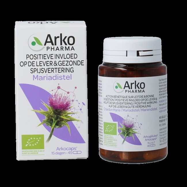 Arkocaps Mariadistel bio 45 Capsules
