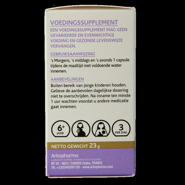 Arkocaps Laksavital bio 45 Capsules