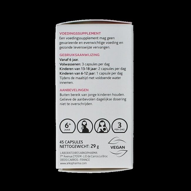 Arkocaps Huile de Bourrache 45 Capsules