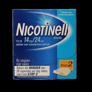 Nicotinell Nicotinell TTS20 14mg 7 Stuks
