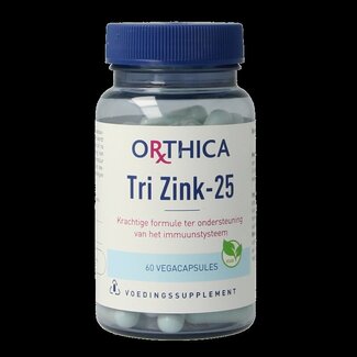 Orthica Orthica Tri zink 25 60 Capsules