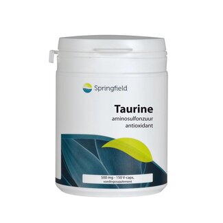 Springfield Springfield Taurine 500mg 150 Capsules