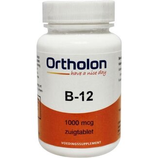 Ortholon Ortholon Vitamine B12 1000mcg sublingual 60 Tabletten