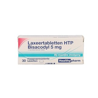 Healthypharm Healthypharm Laxatif bisacodyl 5 mg 30 comprimés