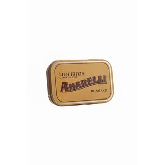 Amarelli Amarelli Laurierdrop blikje brokken puur 40 Gram