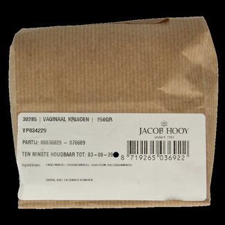 Jacob Hooy Vaginaal kruiden 250 Gram