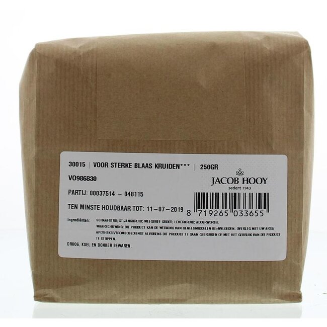 Jacob Hooy Voor sterke blaas kruiden 250 Gram