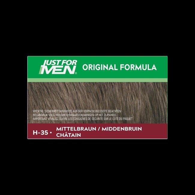 Just For Men Châtain Moyen H35 (anciennement blond foncé) 2 x 30 ml 1 coffret