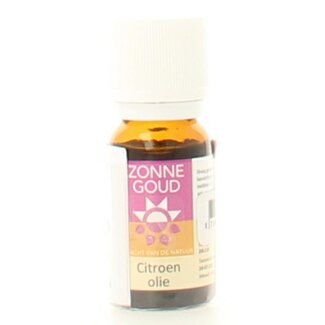 Zonnegoud Zonnegoud Citroen etherische olie 10 Milliliter