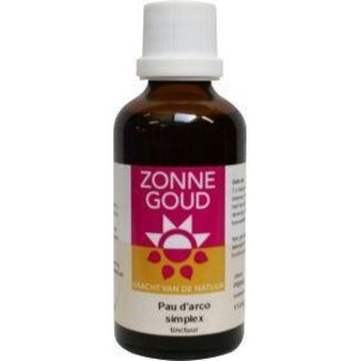 Zonnegoud Zonnegoud Pau d'arco simplex 50 Milliliter