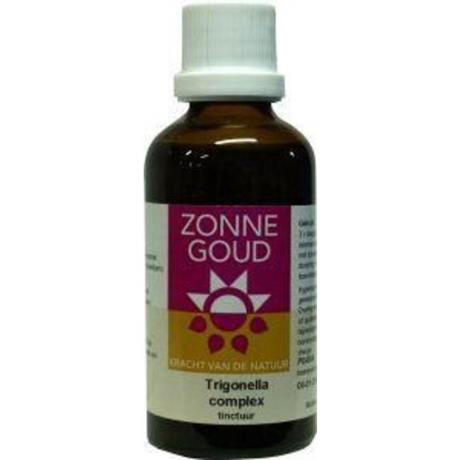 Zonnegoud Trigonella complex 50 Milliliter