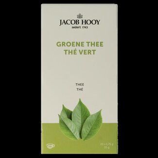 Jacob Hooy Jacob Hooy Groene thee 20 Zakjes