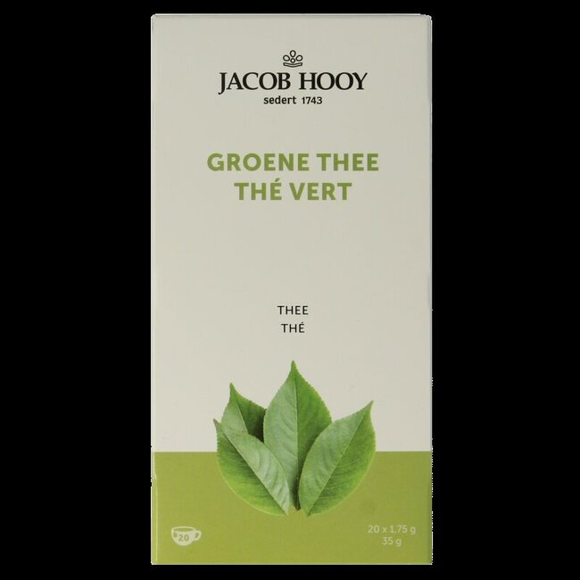 Jacob Hooy Groene thee 20 Zakjes