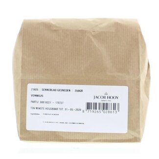 Jacob Hooy Jacob Hooy Feuilles de séné coupées 250 g