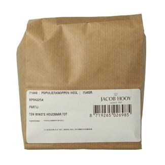Jacob Hooy Jacob Hooy Populierknoppen 250 Gram