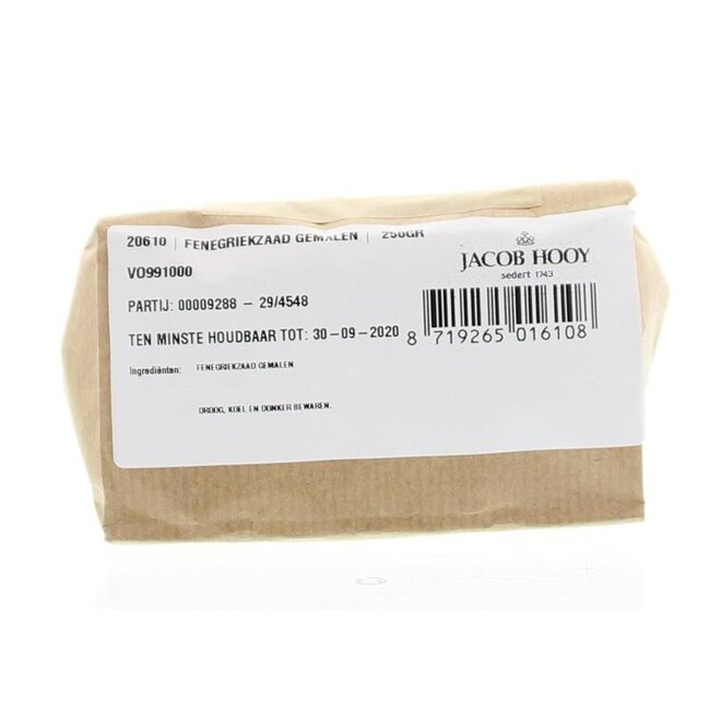 Jacob Hooy Fenegriek gemalen 250 Gram