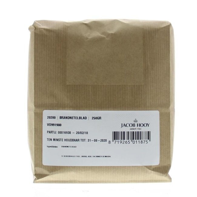 Jacob Hooy Brandnetelblad gesneden 250 Gram