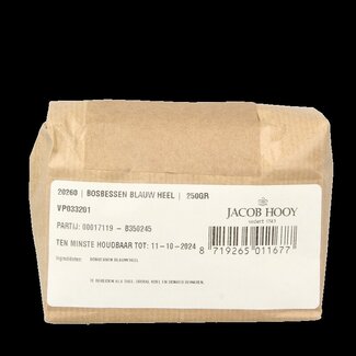 Jacob Hooy Jacob Hooy Bosbessen blauw 250 Gram