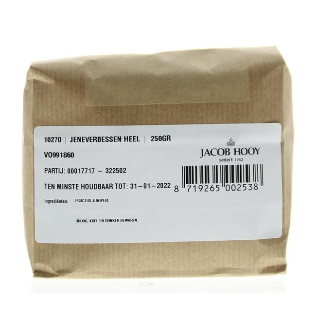 Jacob Hooy Jeneverbessen normale kwaliteit 250 Gram