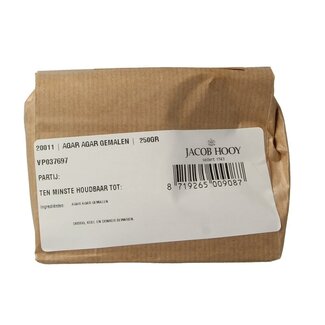 Jacob Hooy Jacob Hooy Agar agar gemalen 250 Gram
