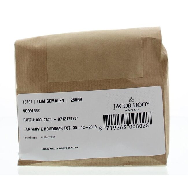Jacob Hooy Tijm gemalen 250 Gram