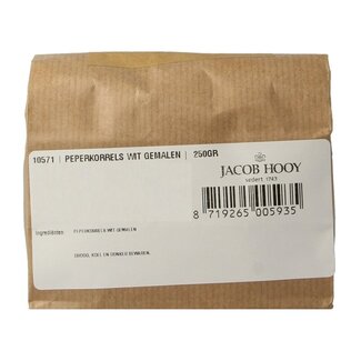 Jacob Hooy Jacob Hooy Poivre blanc moulu 250 g