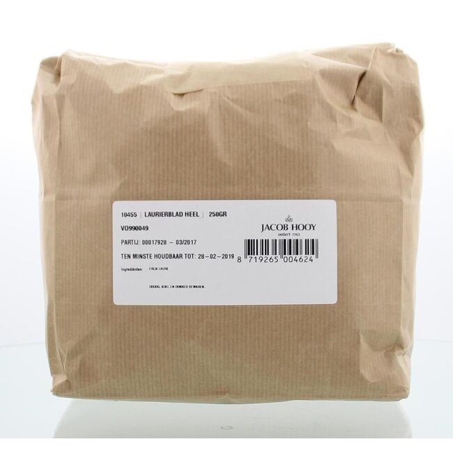 Jacob Hooy Laurierblad heel 250 Gram