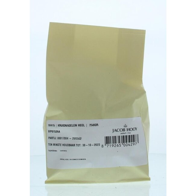 Jacob Hooy Kruidnagelen heel 250 Gram