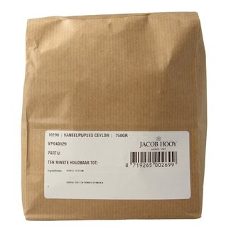 Jacob Hooy Jacob Hooy Kaneel pijpjes Ceylon 250 Gram