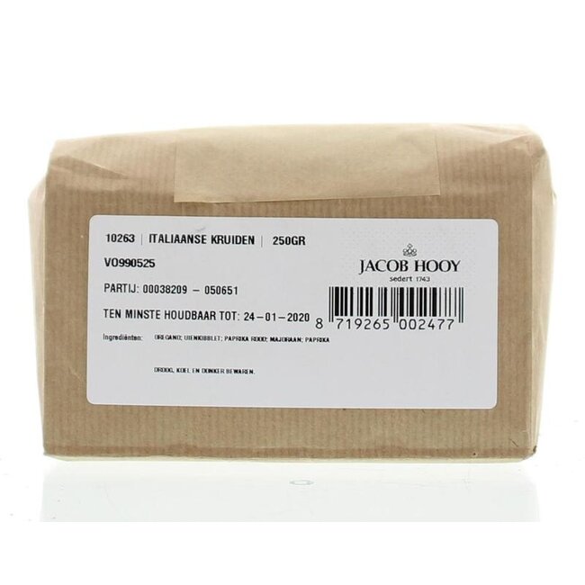 Jacob Hooy Italiaanse kruiden 250 Gram
