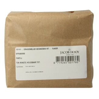 Jacob Hooy Jacob Hooy Dragonblad gesneden 250 Gram