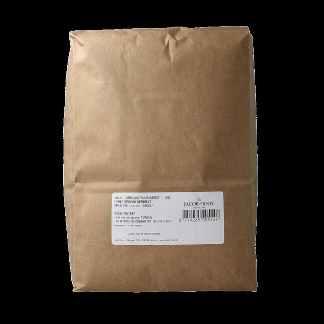 Jacob Hooy Oregano gerist 1 Kilogram