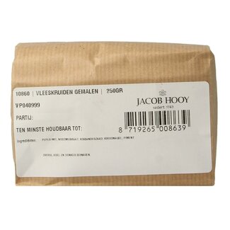 Jacob Hooy Jacob Hooy Vleeskruiden 250 Gram