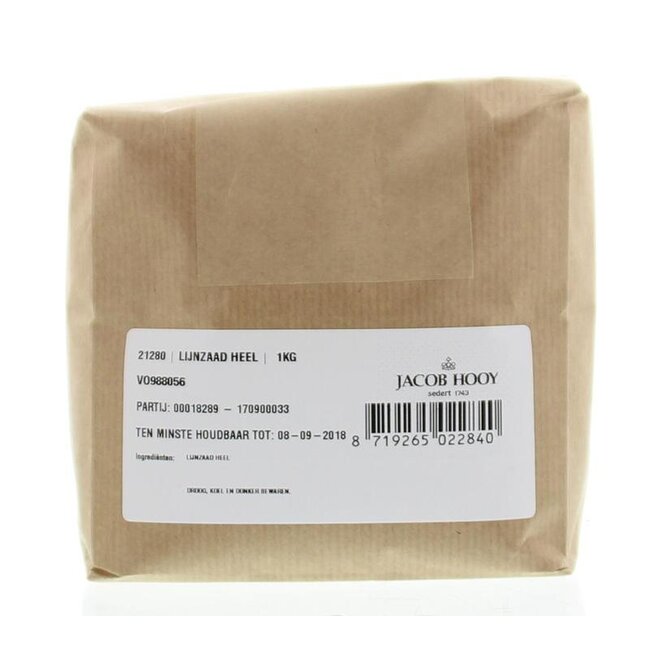 Jacob Hooy Lijnzaad 1 Kilogram