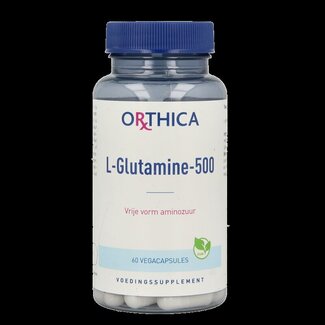 Orthica Orthica L-Glutamine 500 60 Vegetarische capsules