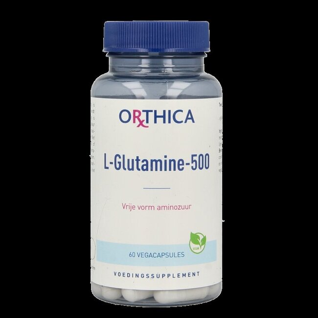 Orthica L-Glutamine 500 60 Vegetarische capsules