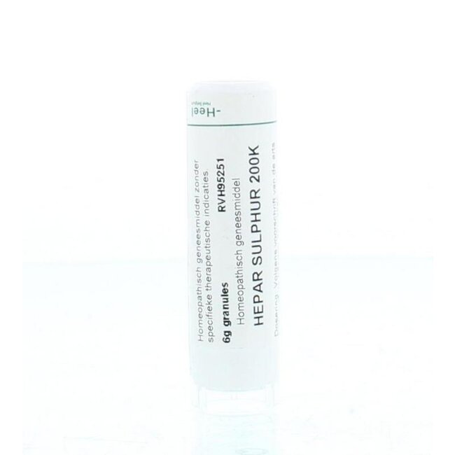 Homeoden Heel Hepar sulphur 200K 6 Gram