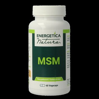 Energetica Nat Energetica Nat MSM 1000mg  60 Vegetarische capsules