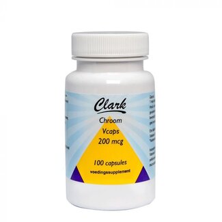 Clark Clark Chroom 200mcg 100 Vegetarische capsules