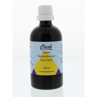 Clark Clark Zwarte walnoottinctuur extra sterk 100 Milliliter