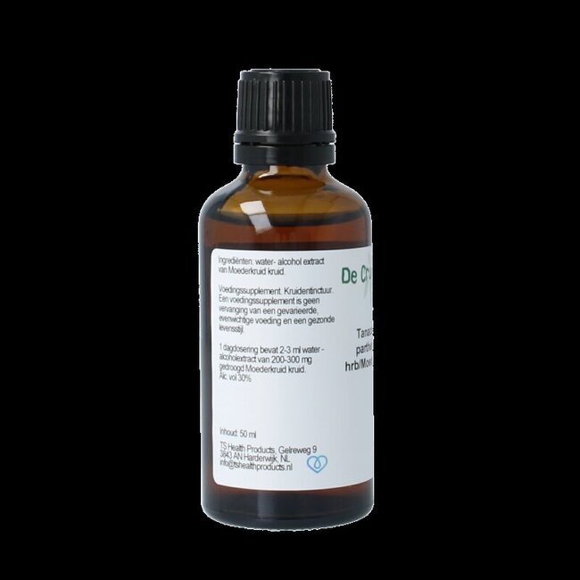 Cruydhof Tanacetum parthenium herbe/teinture de grande camomille 50 ml