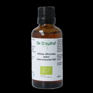 Cruydhof Cruydhof Althaea officinalis rad/heemst tinctuur bio 50 Milliliter