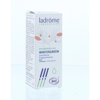 Ladrome Ladrome Wintergreen olie bio 10 Milliliter