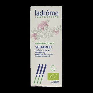 Ladrome Ladrome Scharlei olie bio 10 Milliliter