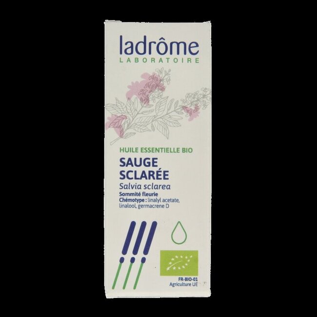 Ladrome Scharlei olie bio 10 Milliliter
