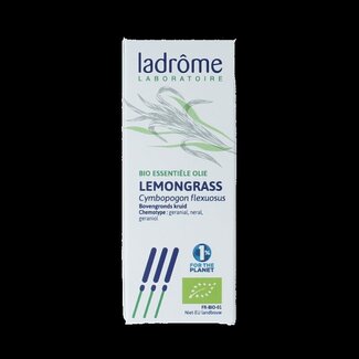 Ladrome Ladrome Lemongrass olie bio 10 Milliliter
