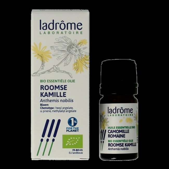 Ladrome Roomse kamille bio 5 Milliliter