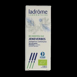 Ladrome Ladrome Jeneverbes olie bio 10 Milliliter