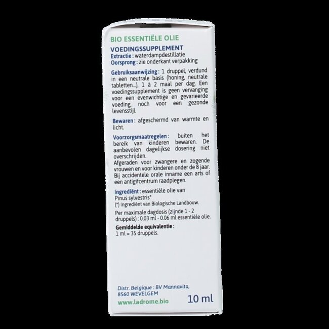 Ladrome Huile essentielle de Pin sylvestre bio 10 ml