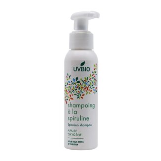 UVBIO UVBIO Shampoo spirulina bio 100 Milliliter